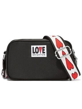 BRIGHTON 🖤❤️LOVE ESSENTIALS❤️🖤 BLACK CROSSBODY BAG 🌟NWT🌟